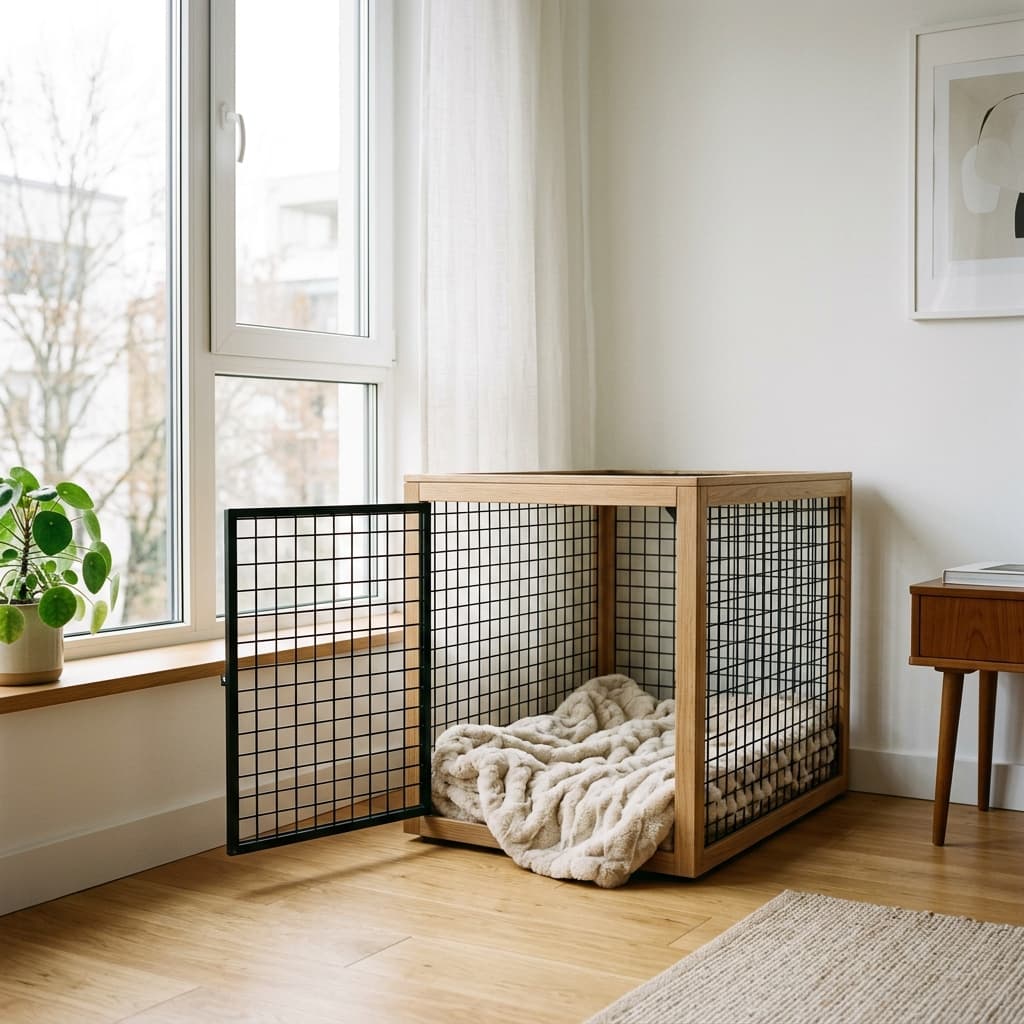 Klatka kennelowa – jak ją wprowadzić, żeby pies nie był w niej nieszczęśliwy?