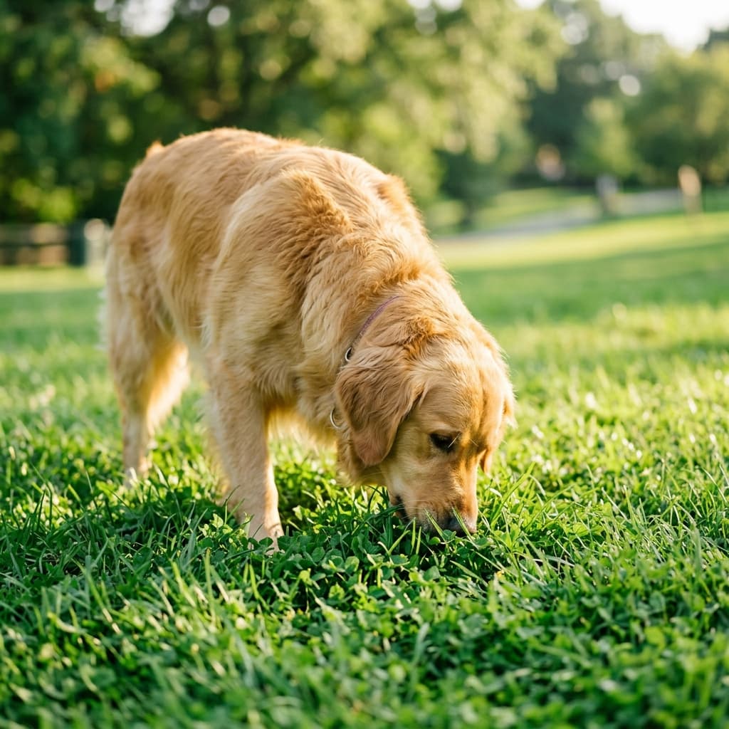 Dlaczego pies je trawę? Przyczyny, wymioty i kiedy do weterynarza