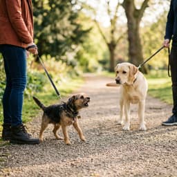 Pies szczeka na inne psy i ludzi na spacerze – reaktywność i jak to naprawić