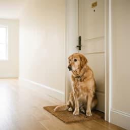 Pies szczeka jak zostaje sam w bloku – co robić, żeby sąsiedzi nie wezwali administracji?